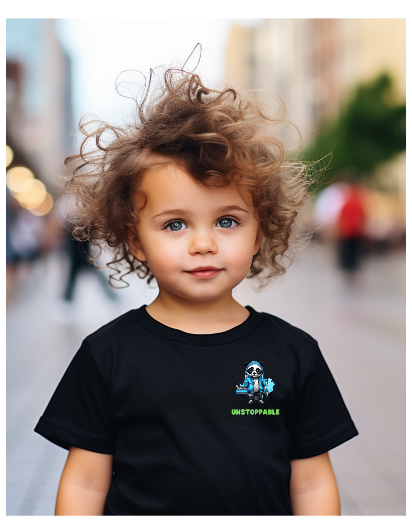 Toddler boy T-shirt signature panda live
