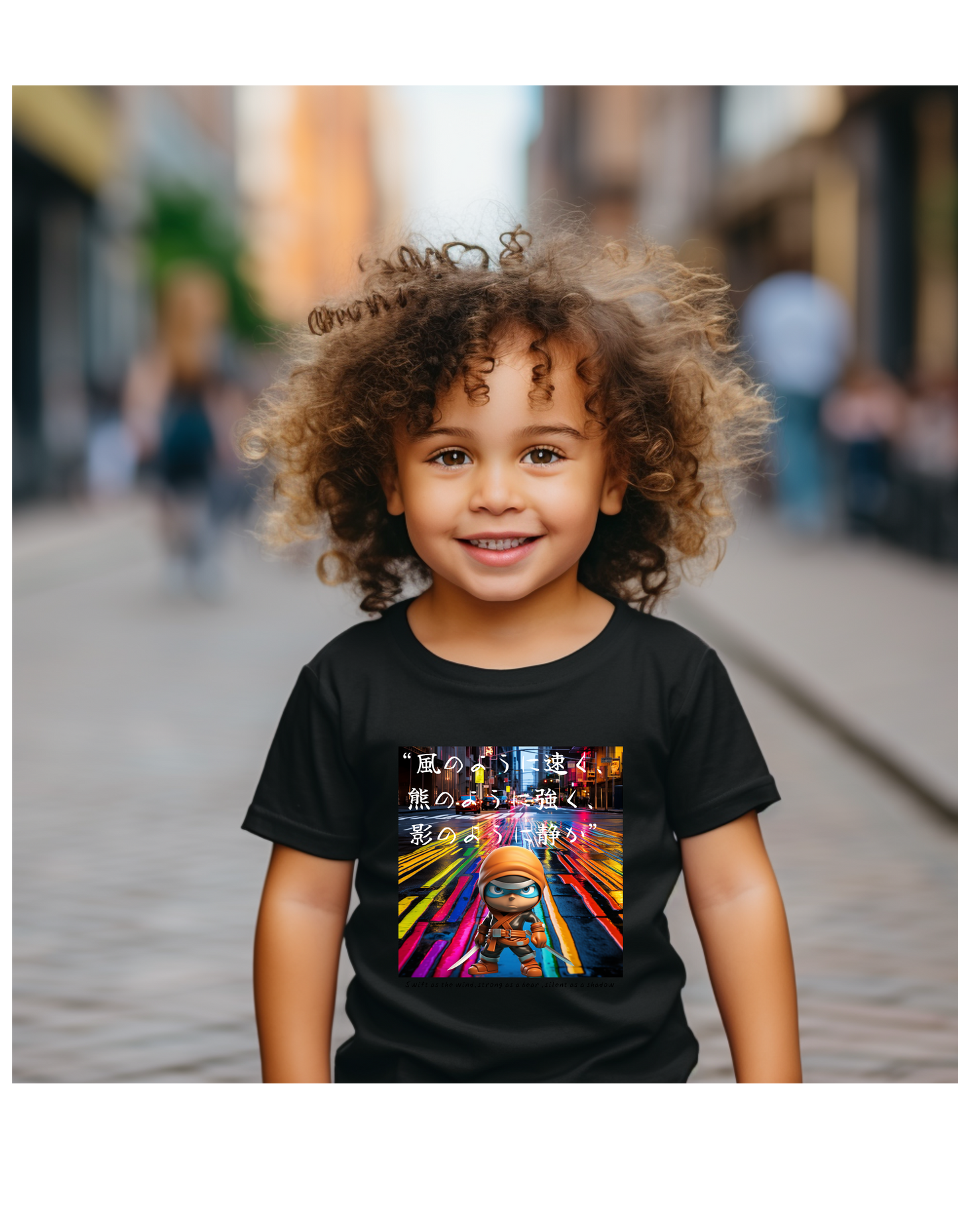 Toddler boy T-shirts signature ninja proverbs