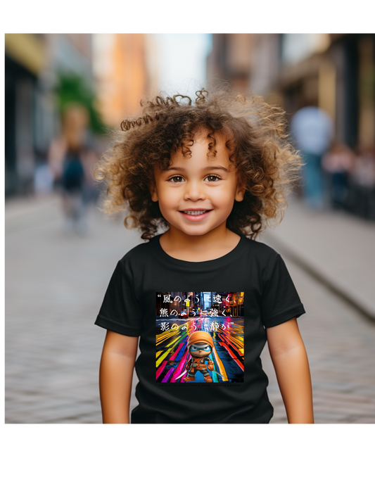 Toddler boy T-shirts signature ninja proverbs